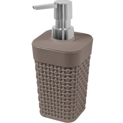 Дозатор для жидкого мыла OSLO шоколадный мокко (то)