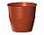 Горшок "Венеция", D23, с поддоном 5,5л терракотовый (то)