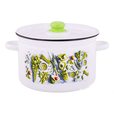 Кастрюля эмал цил La Speсio 7,0л ТМ Appetite