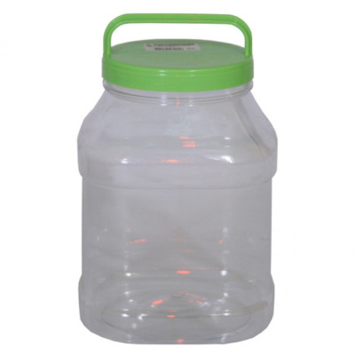 Бидон 3л ПЭТ прямоугольный (микс) (то)