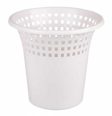 Корзина для бумаг (бежевый-синий)(то)