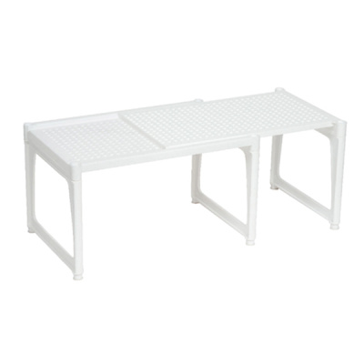 Подставка "Лофт" раздвижная 310х195х170 (белый) (то)