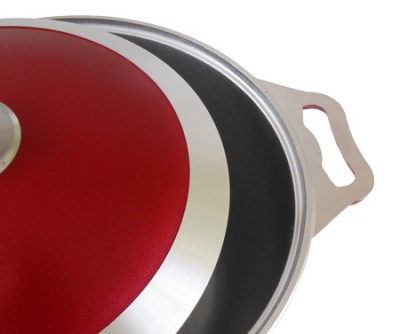 Кастрюля 8л ДП (бордо)