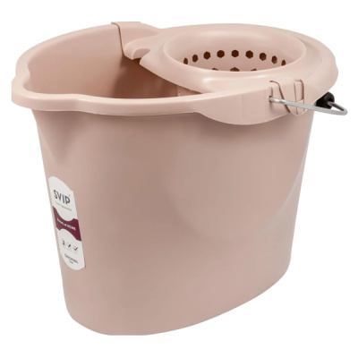 Ведро 12л МОП Vogue бежевый (то)