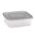Ёмкость для СВЧ 0,4л. (квадратная) (то)