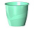 Горшок "Венеция", D16, с поддоном 2л мята (то)
