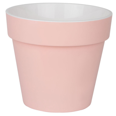Горшок Протея 1,4л с белой вкладкой Розовая пудра