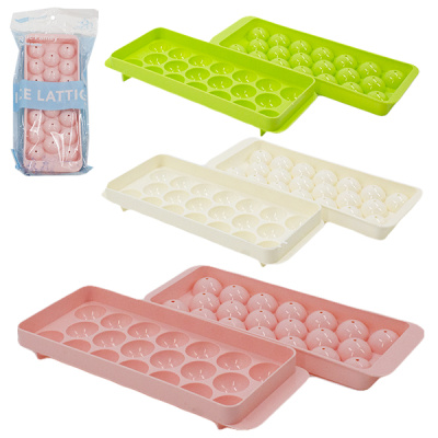 Форма для льда 20ячеек 24*12*3см (пластик)