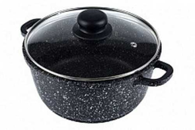 Кастрюля а/пр литая 3,0л стекл/кр Престиж ТМ Традиция (индукция)