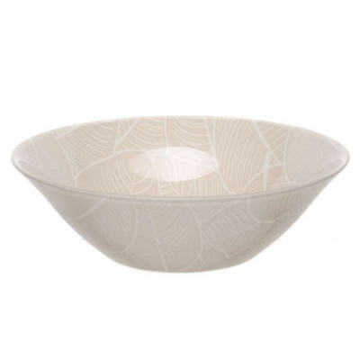 Салатник упроч.Pasabahce ЛИВС беж. 162 мм 2 цв. (рис.41547)