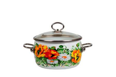 Кастрюля сф. "FLORISTERIA" 2,0л глуб.