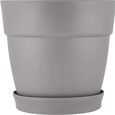 Горшок для цветов Villa de Fiori D130мм с поддоном 1,1л французский платан (то)