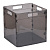 Ящик сборный 35л 330х330х330мм (графит) (то)