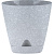 Горшок для цветов AMSTERDAM D140 с прикорневым поливом 1,35л светлый камень