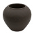 Кашпо пластиковое СФЕРА Ø-17см h-25см коричневый