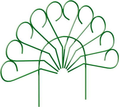 Забор металлический "ПАВЛИН" 5 секций, 5 м