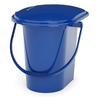 Ведро-туалет 17л. (голубой)(то)