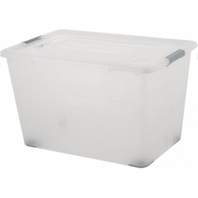 Ящик для хранения BERGEN 52л натуральный (то)