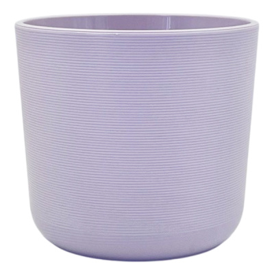 Горшок Лион 4,2л с белой вкладкой Сиреневый