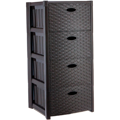 Комод СТИЛЬ РОТАНГ  (4 секции) (то)