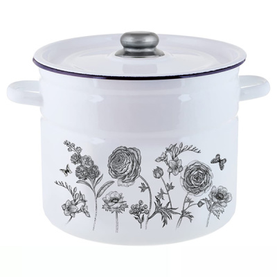 Кастрюля эмал цил Je t’aime 9,0л ТМ Appetite