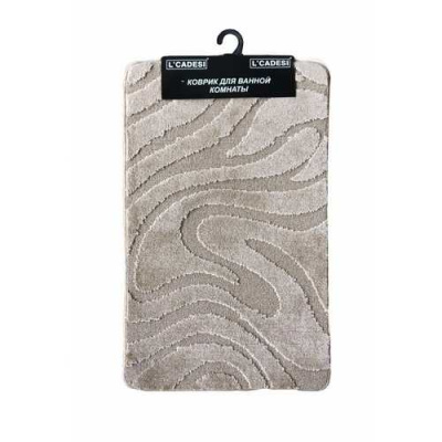 Коврик из полипропилена на латексной основе, "L'CADESI LEMIS", 50х80см ,3014 светло-коричневый