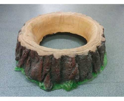 Пень-клумба