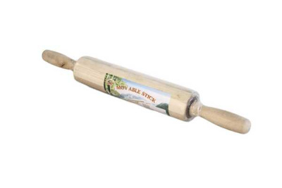 Скалка бамбуковая, 41*5см