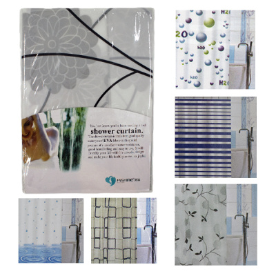 Штора для ванной 180*200 см материал EVA