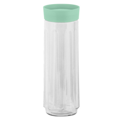 Банка для сыпучих продуктов Delicate 1,6л эвкалипт (то)