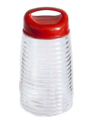 Банка стеклянная с пластиковой крышкой Ф-12см H-23см