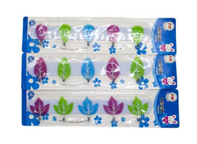 Планка ЛИСТОЧЕК с 5 крючками