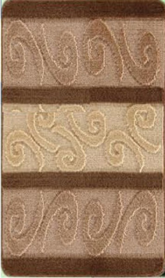 Коврик HURREM из пропилен. 60*100см коричневый
