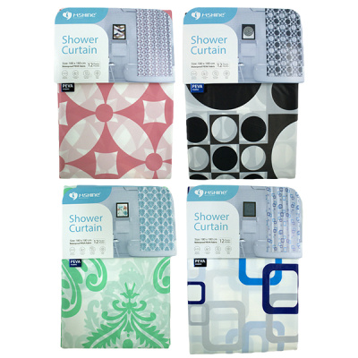 Штора для ванной комнаты 180*180см PEVA