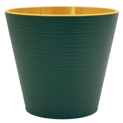 Горшок Конус 2,3л с вкладкой Нефрит