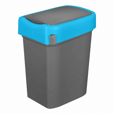 Контейнер для мусора "SMART BIN" 25л (синий)(то)