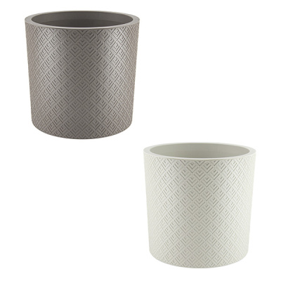 Кашпо ЭТНА D380мм 24л с вставкой (то)