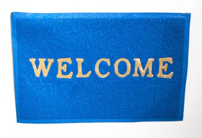 Коврик в прихожую WELCOME 35*55см /50шт/