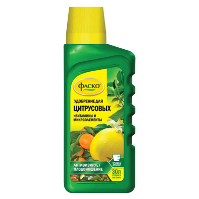 Удобрение жидкое Фаско Цветочное счастье  минеральное для Цитрусовых  285 мл