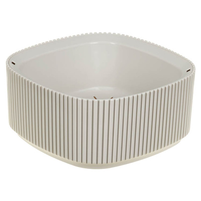 Кашпо СТРИП 200х200мм 1,6л со вставкой (то)