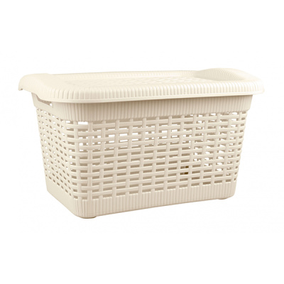Корзина универсальная 20л 450х300х250мм (бежевый) (то)
