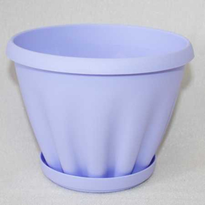 Горшок "Знатный" 0,45л d110мм сиреневый