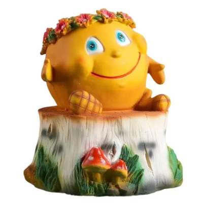 Фигура Колобок на пеньке