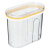 Емкость для сыпучих продуктов 0,75л с крышкой слайдером (то)