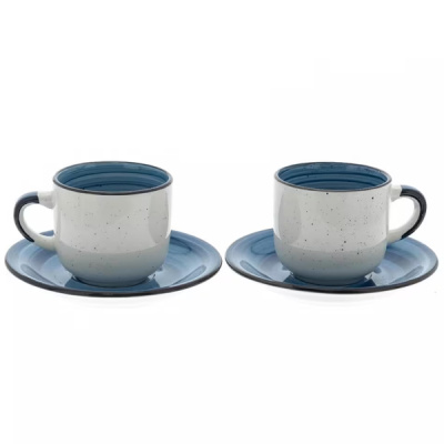 Набор чайный РЕЧНОЙ БРИЗ чашка 260мл + блюдце 150мм