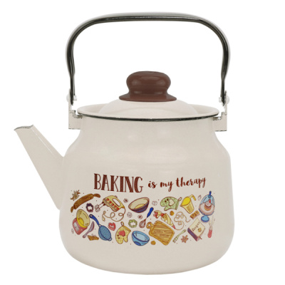 Чайник эмал 3,5л Выпечка