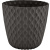 Горшок для цветов Wave D270мм с дренажной сеткой 10л горький шоколад (то)