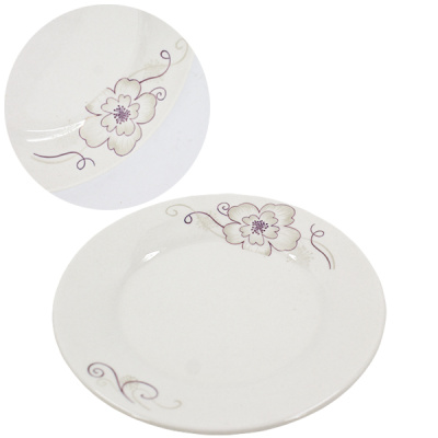 Тарелка керамическая серия НАРЦИСС Ø-25см