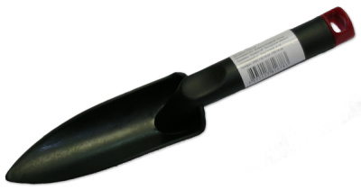 Совок узкий пластмассовый с ручкой 13см (25)