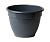 Горшок "Антик", D28, с поддоном 7,2л антрацит (то)